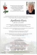 Apollonia Kurz